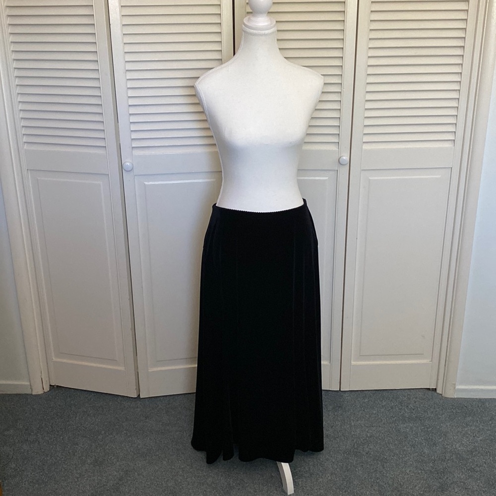 J Jill Velvet Skirt